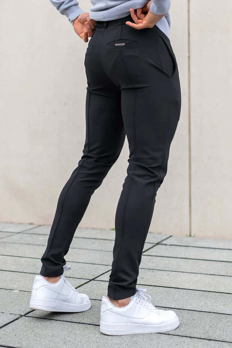 Men's Slim Fit Long Trousers Stylish & Comfortable, view 7 - Elena Harper