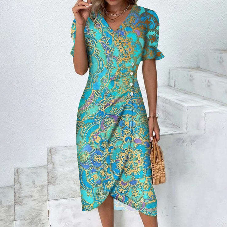 Women's Knee-Length Summer Dress