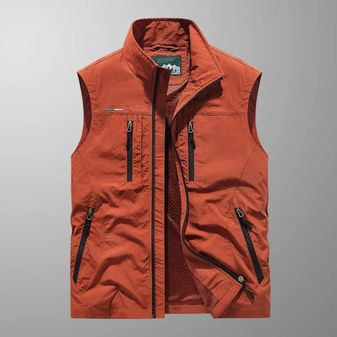 Chantelle™  |  Men's Multi-Pocket Outdoor Gilet