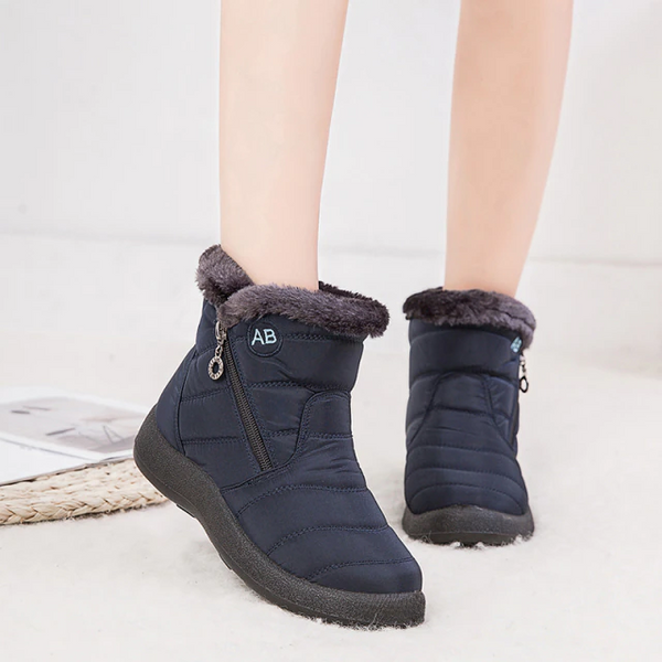 Ginia Warm Waterproof Ankle Boots, view 8 - Elena Harper