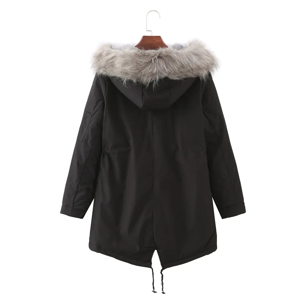 Caly - Thick Winter Coat with Fleece Lining