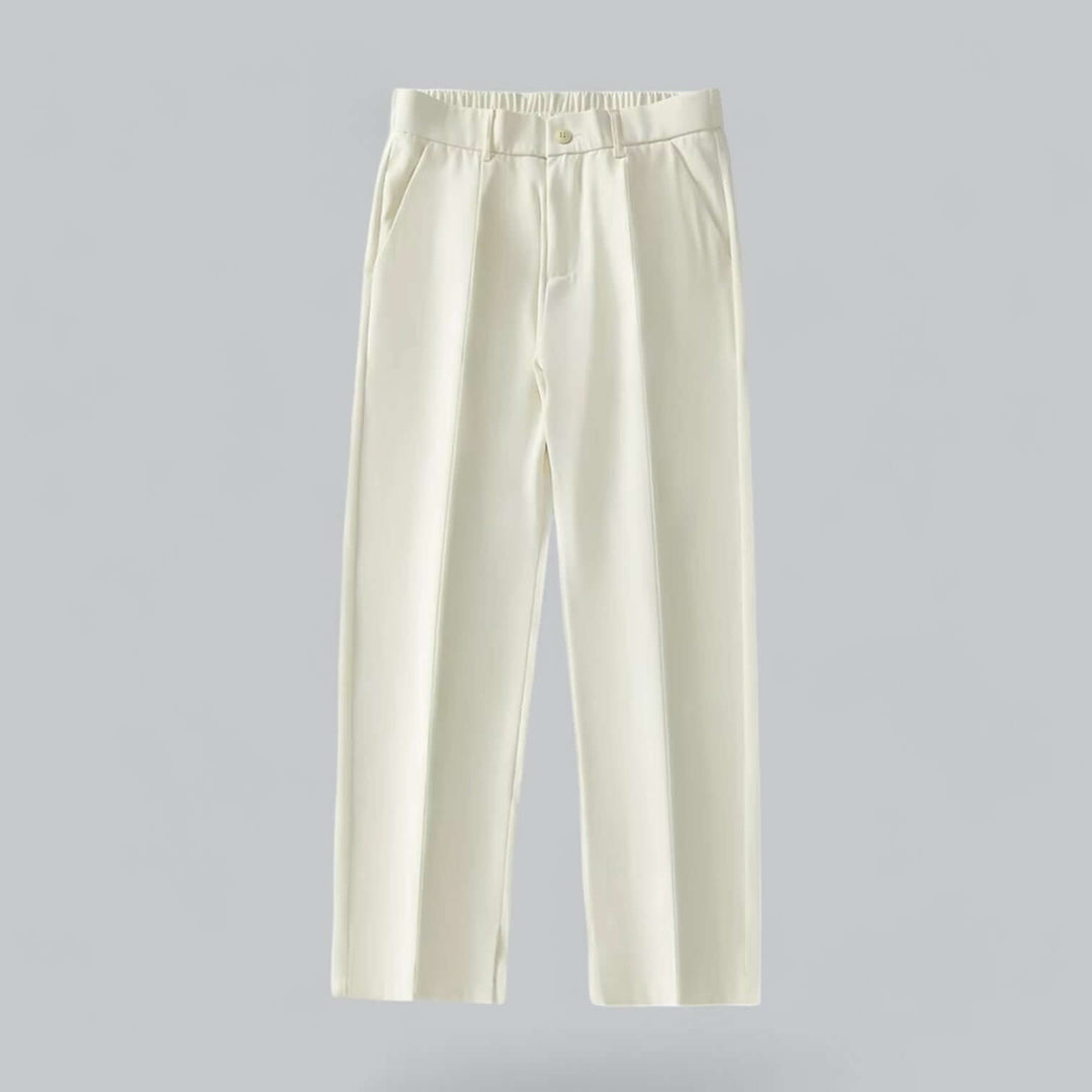 Men's Straight Leg Trousers, view 5 - Elena Harper