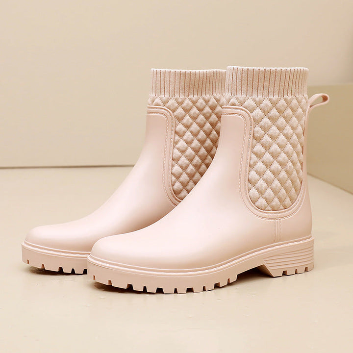 Comfortable and Waterproof Rain Boots for Women EB