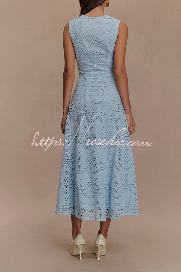 Marina Elegant Broderie Anglaise Set