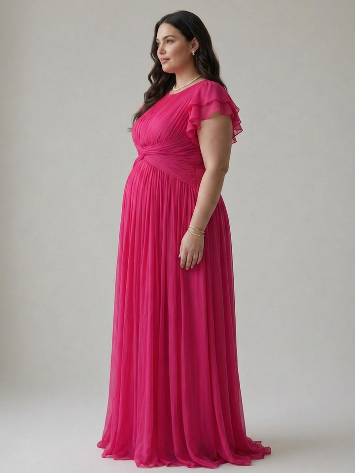 Stella & Grace™ | Pleated Evening Dress