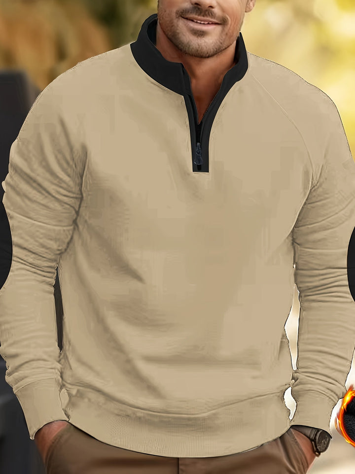 Lennard Casual Long Sleeve Sweatshirt, view 4 - Elena Harper