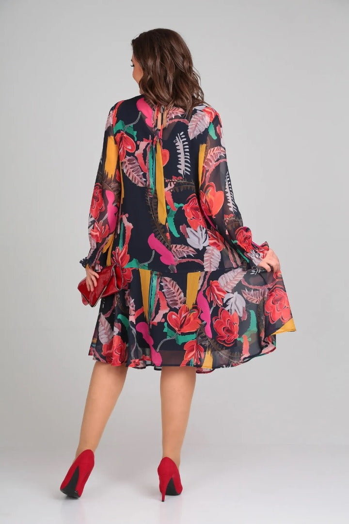 FLOWER DRESS FOR WOMEN