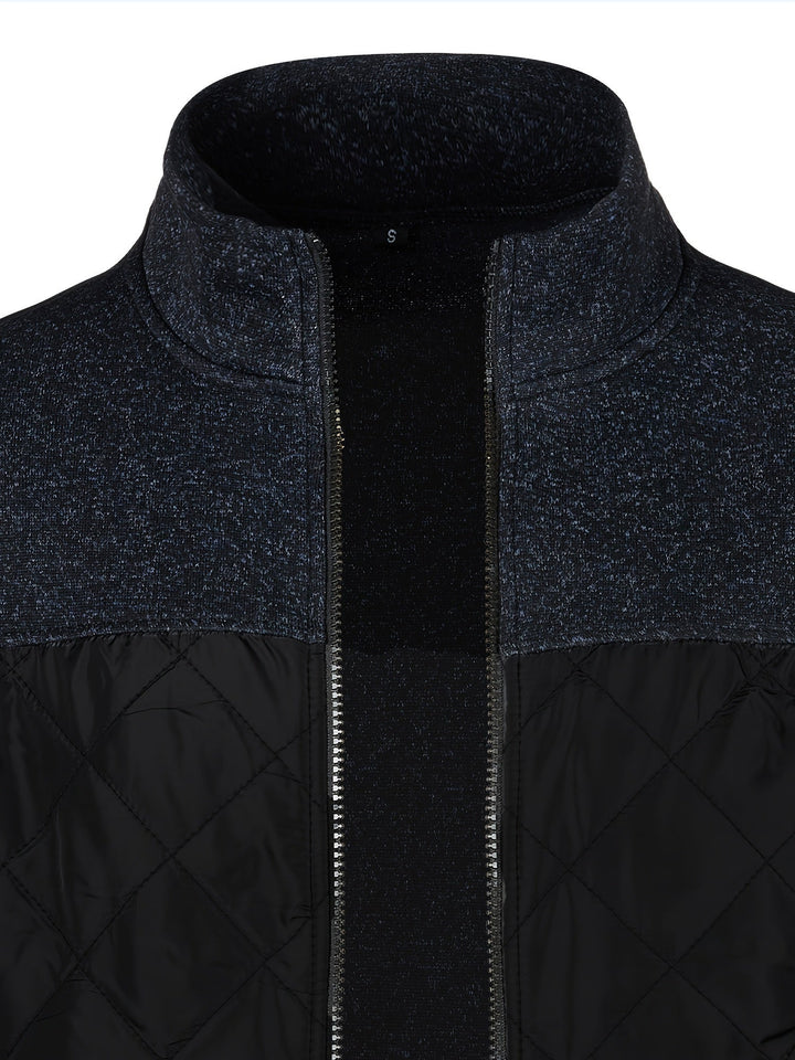 Grzegorz Long-Sleeve Zip-Up Cardigan - Elena Harper