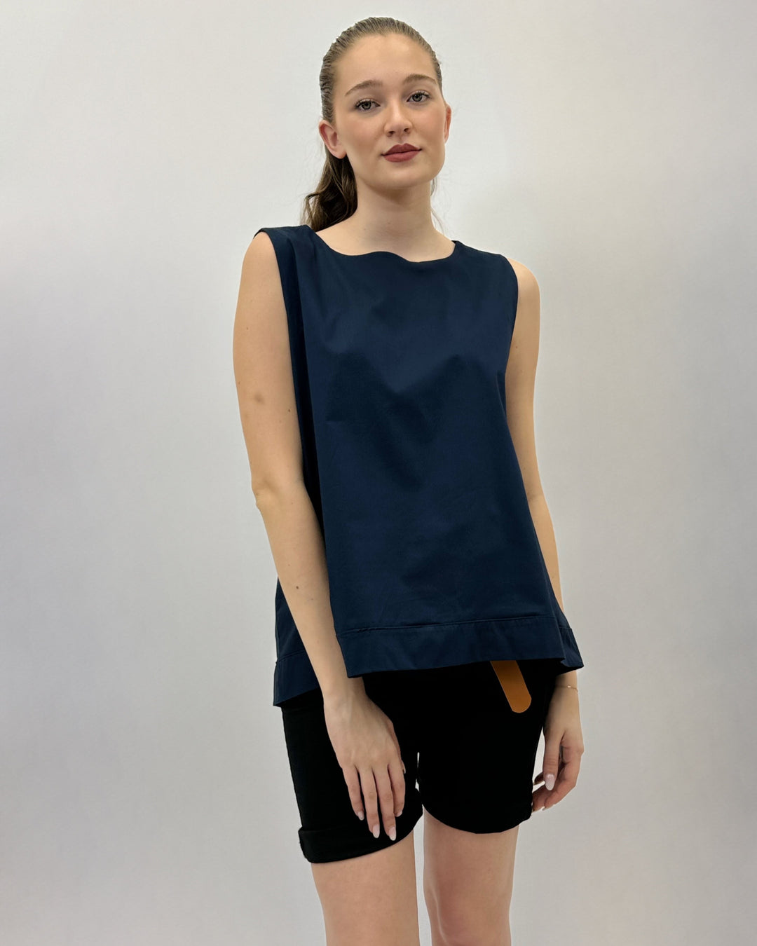 Elmarie™  |  soft luxurious fabrics Tank Top Hem