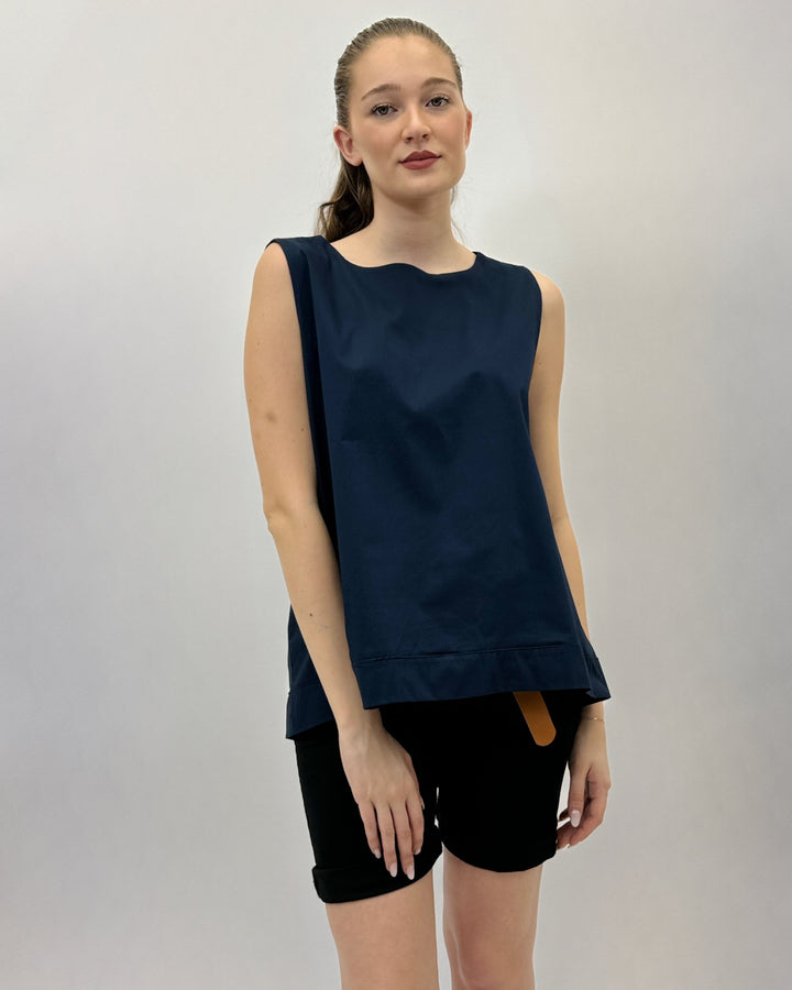 Elmarie™  |  soft luxurious fabrics Tank Top Hem