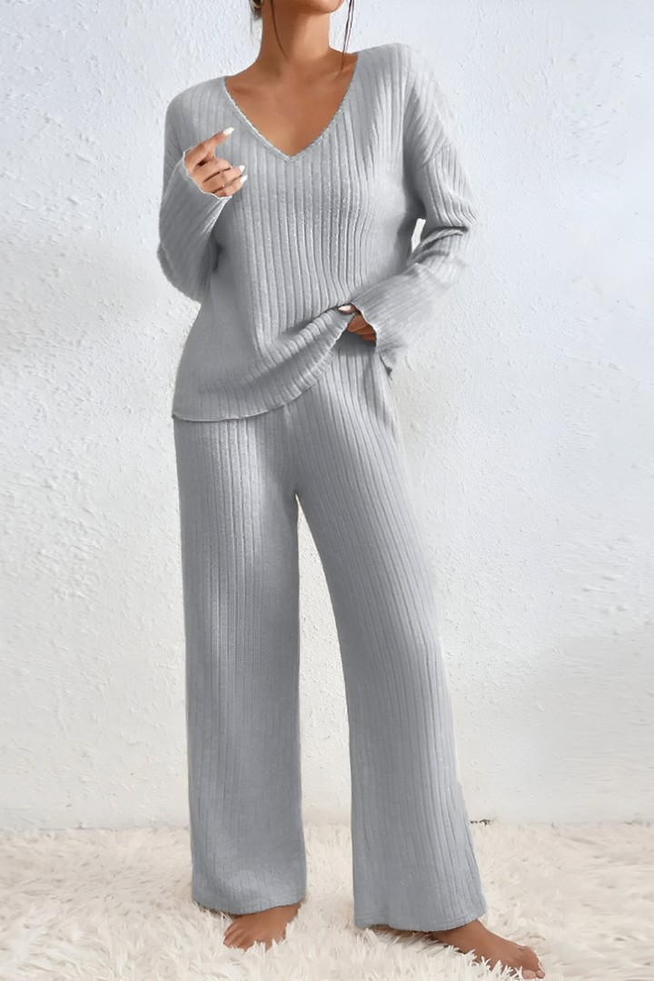Amaris™ | Soft Ribbed Knit Lounge Set