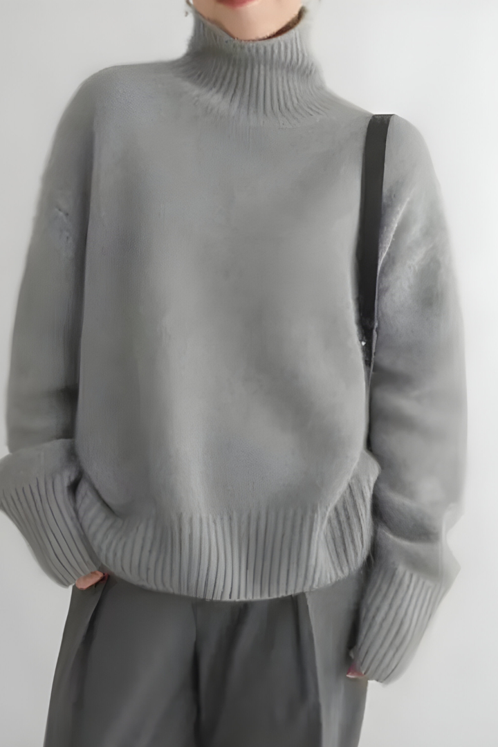 Elyn Knitted Turtleneck, view 6 - Elena Harper