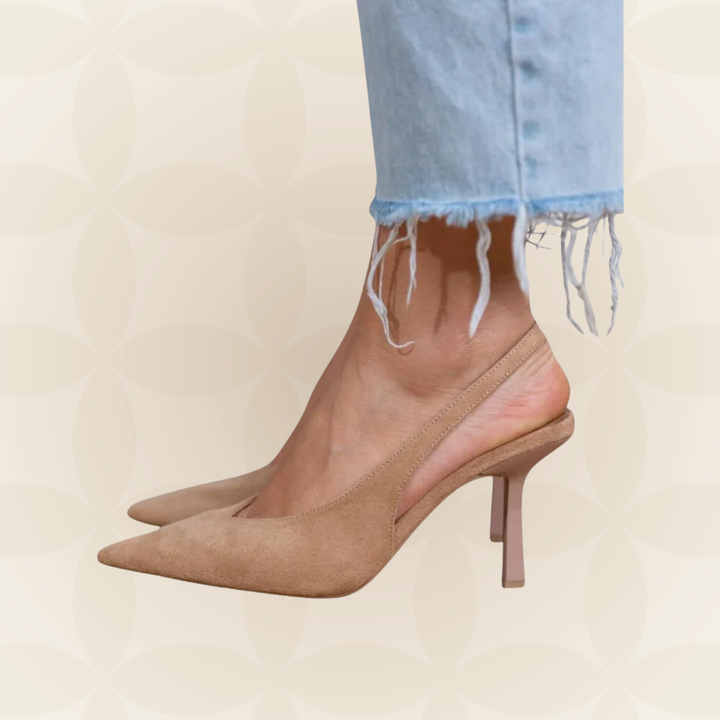 Bella - Ladies' Elegant Heeled Shoes with Comfort Lining