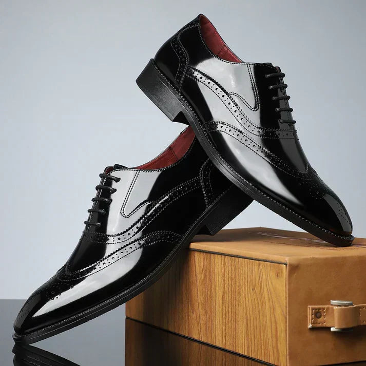 Pedro Wingtip Shoes, view 2 - Elena Harper