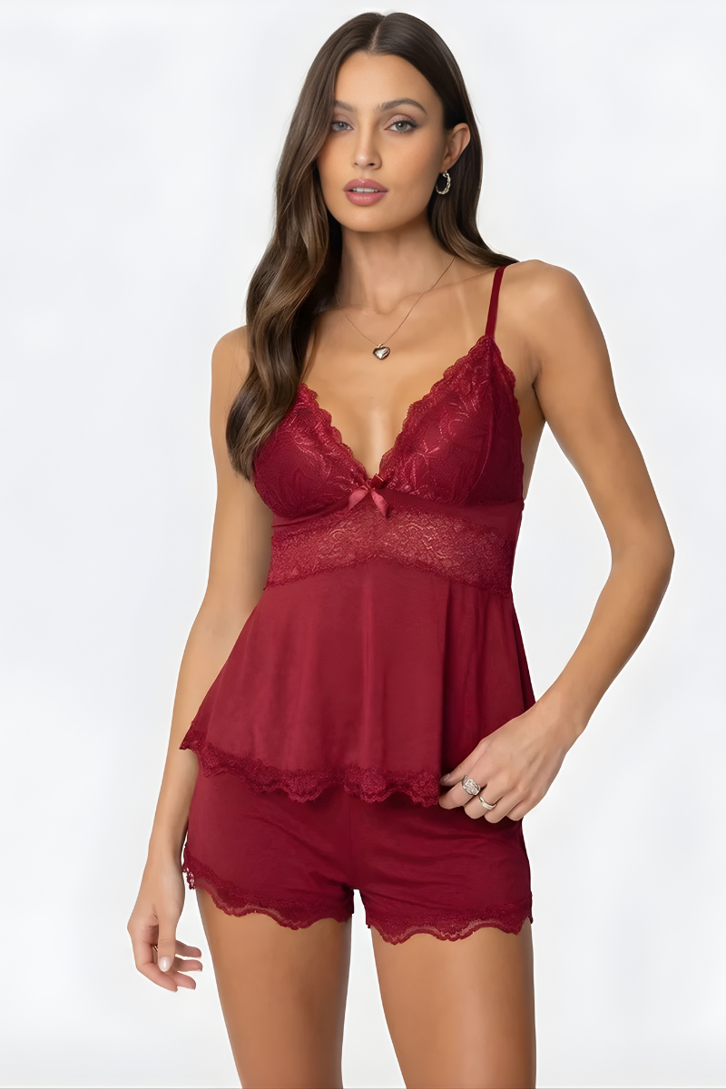 Meya™ | Elegant Lace Sleep Set