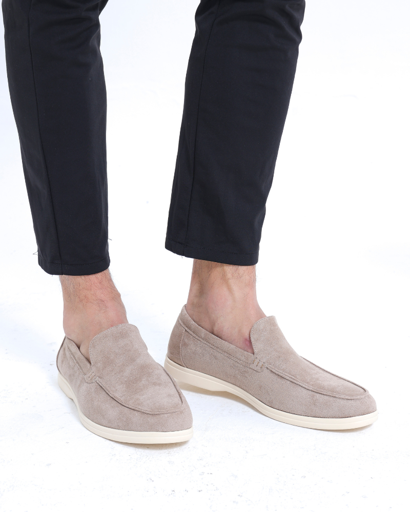 SUEDE LEATHER LOAFERS