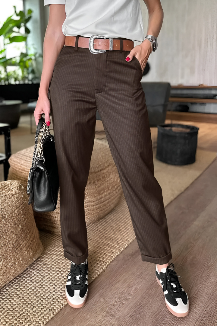 Niva™ | Elegant Striped Pants