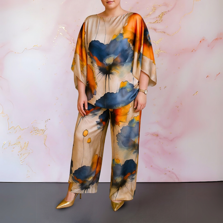 Priya | Satin Two-Piece Women's Set