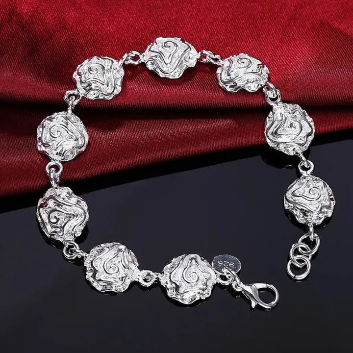 Women's 925 Sterling Silver Chain Bracelet - 5 Styles
