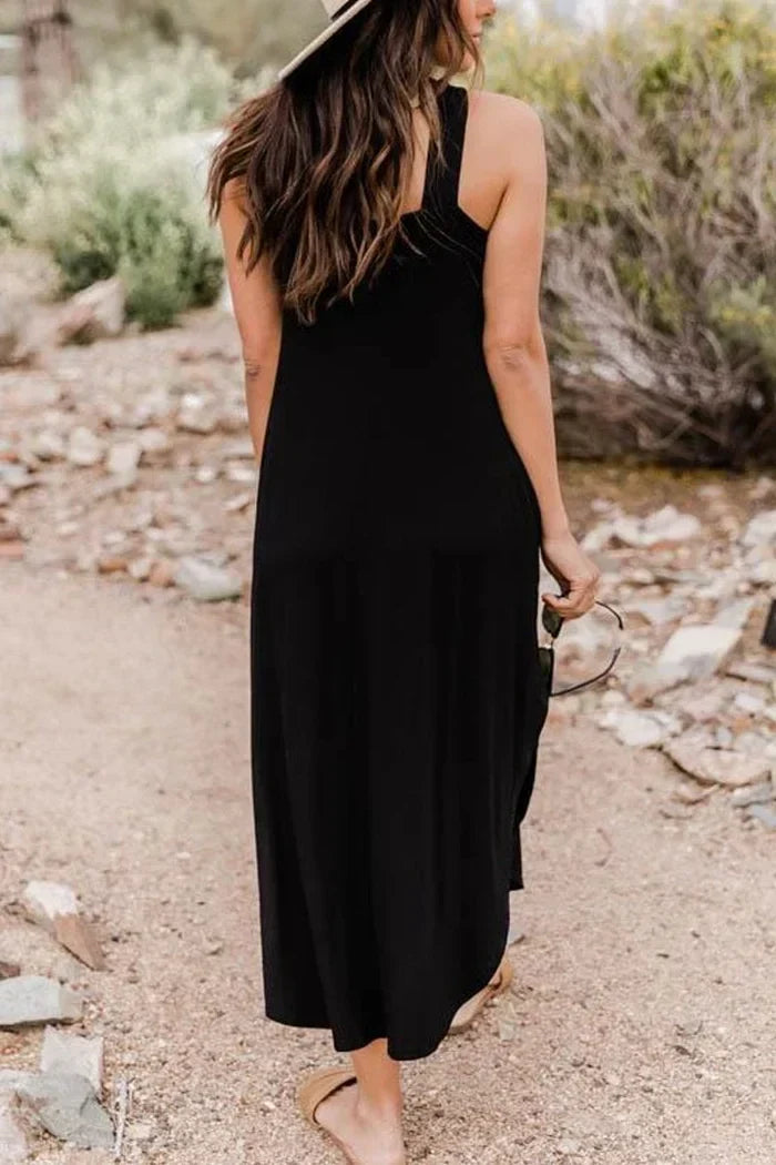 Himari Stylish Midi Dress, view 4 - Elena Harper