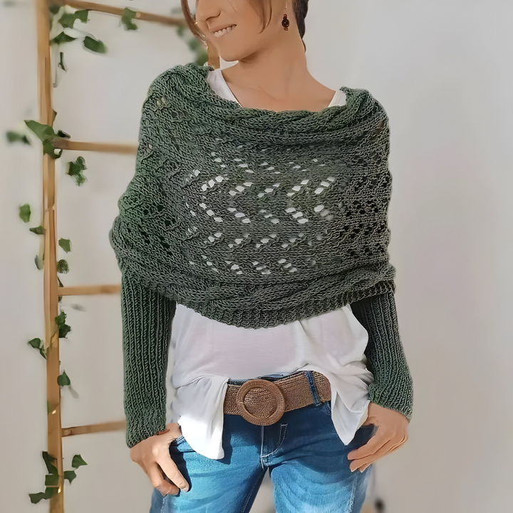 Saren™ | Warm Knitted Scarf