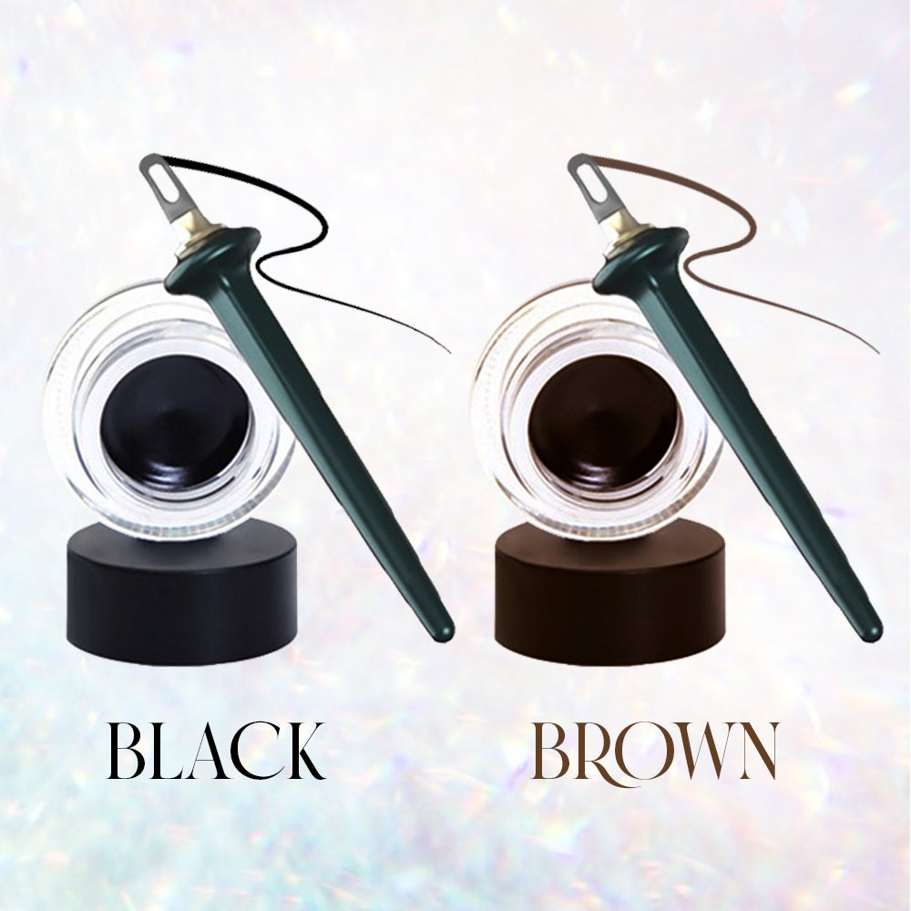 Glamorous Finish | Easy Eyeliner Kit for Perfect Lines