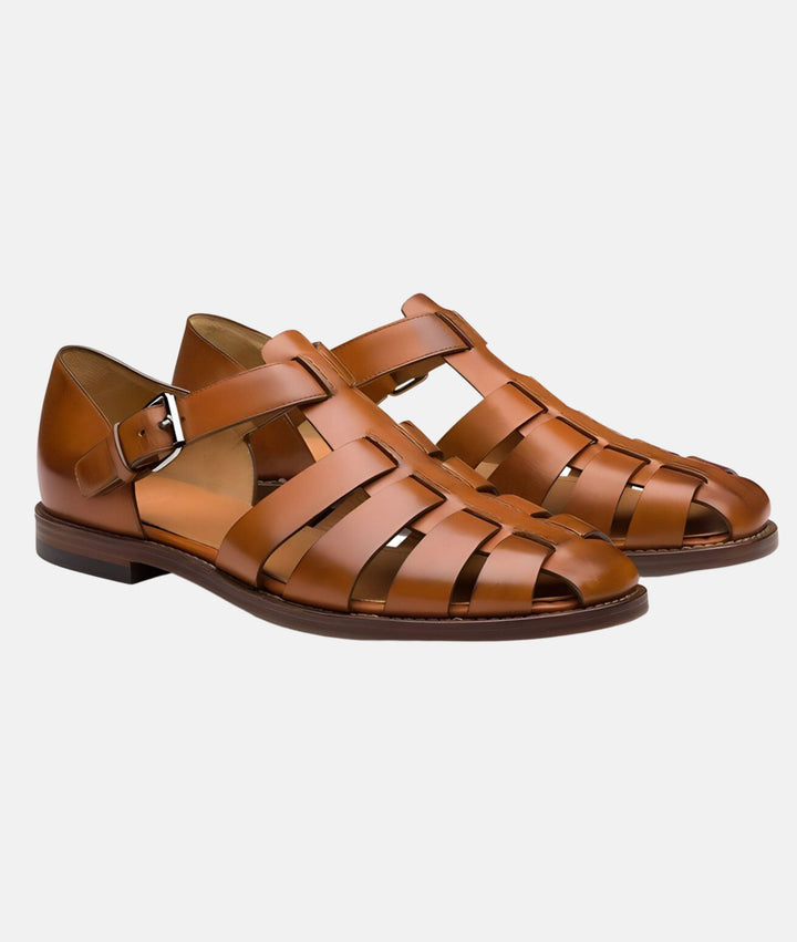 Bethan Fashionable sandals with elegant straps, view 6 - Elena Harper