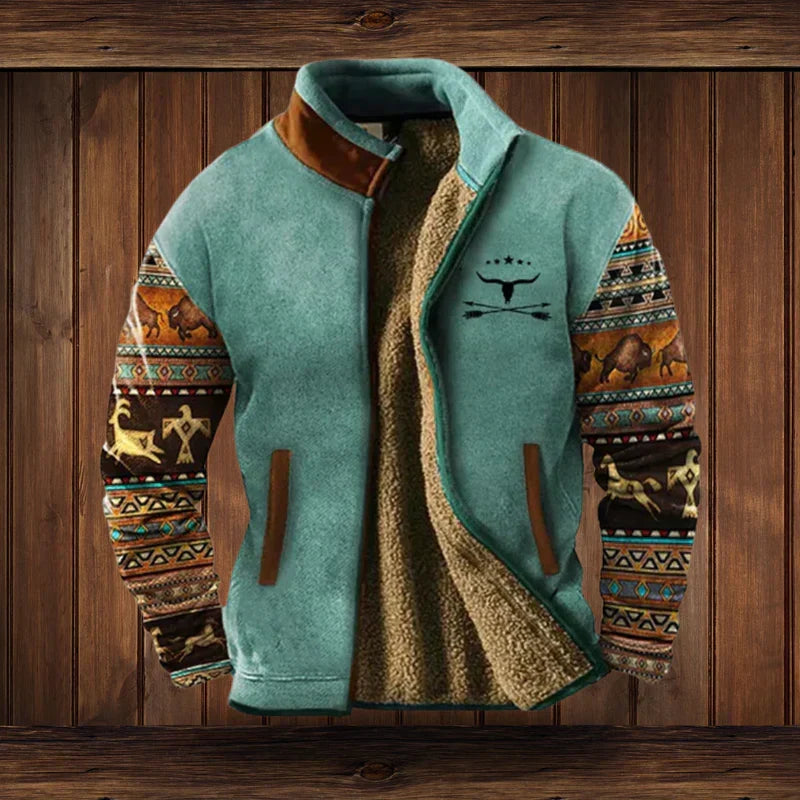 Victor - Warm Western Style Jacket for Men