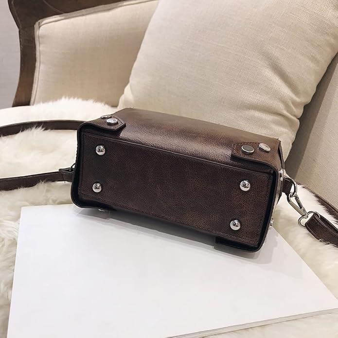 Jasmijn - Vintage Leather Shoulder Bag