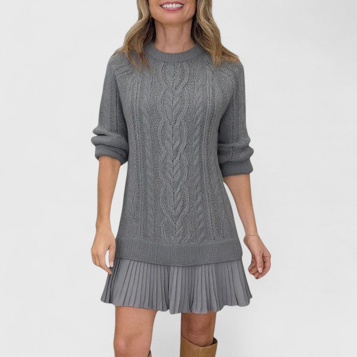 Ashlyndora™  |  Elegant Sweater Dress