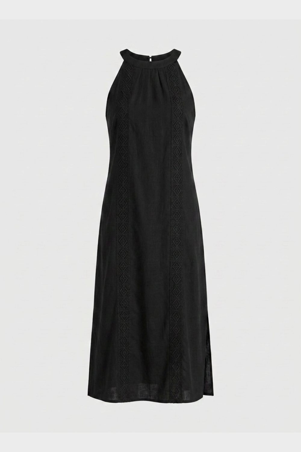 Women's Maxi Dress | Mock Neck Slim