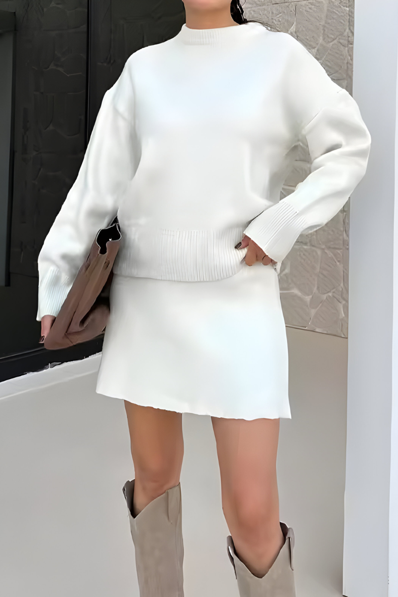 Mirea™ | Chic Knitted Two-Piece Set