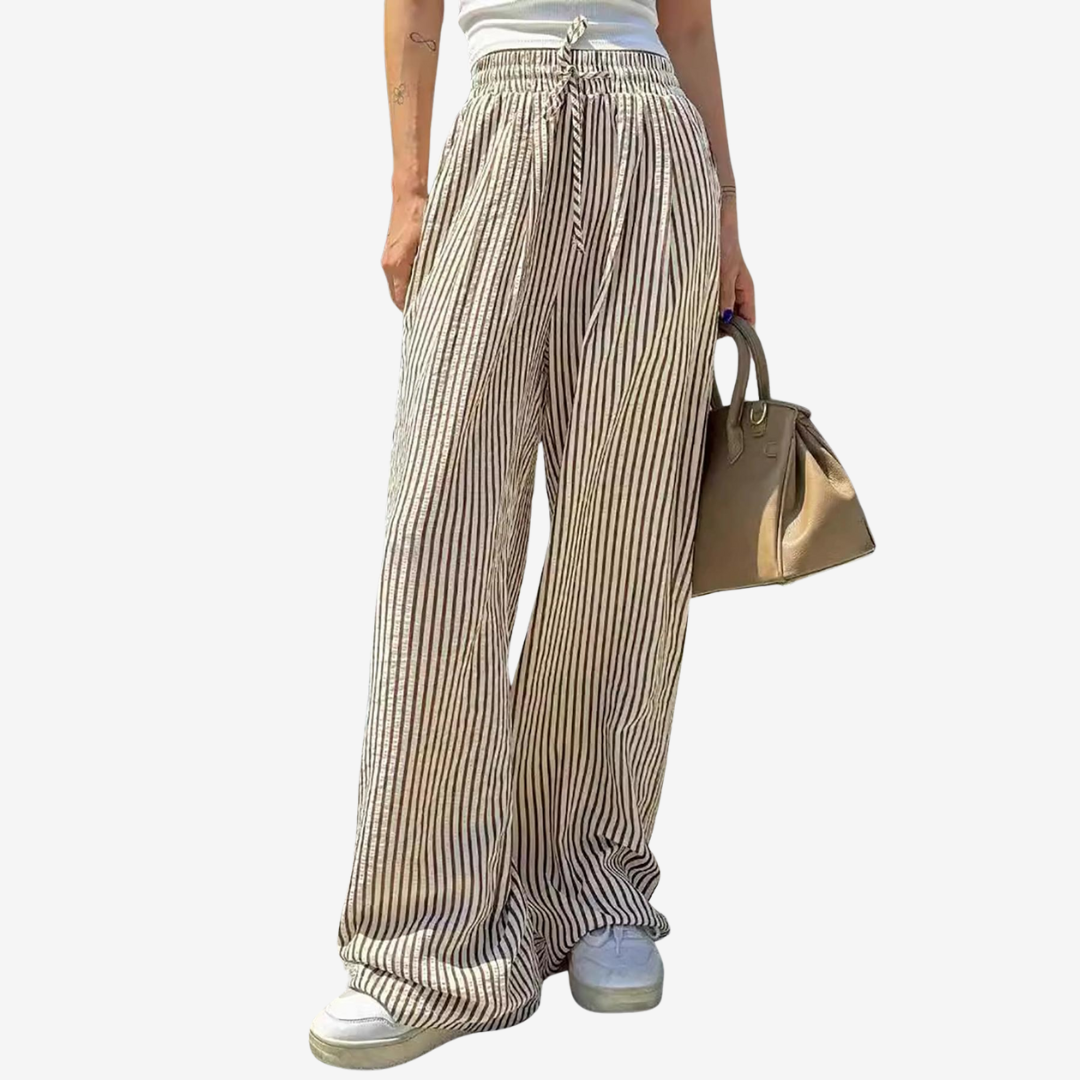 Zara™ Striped Casual Trousers