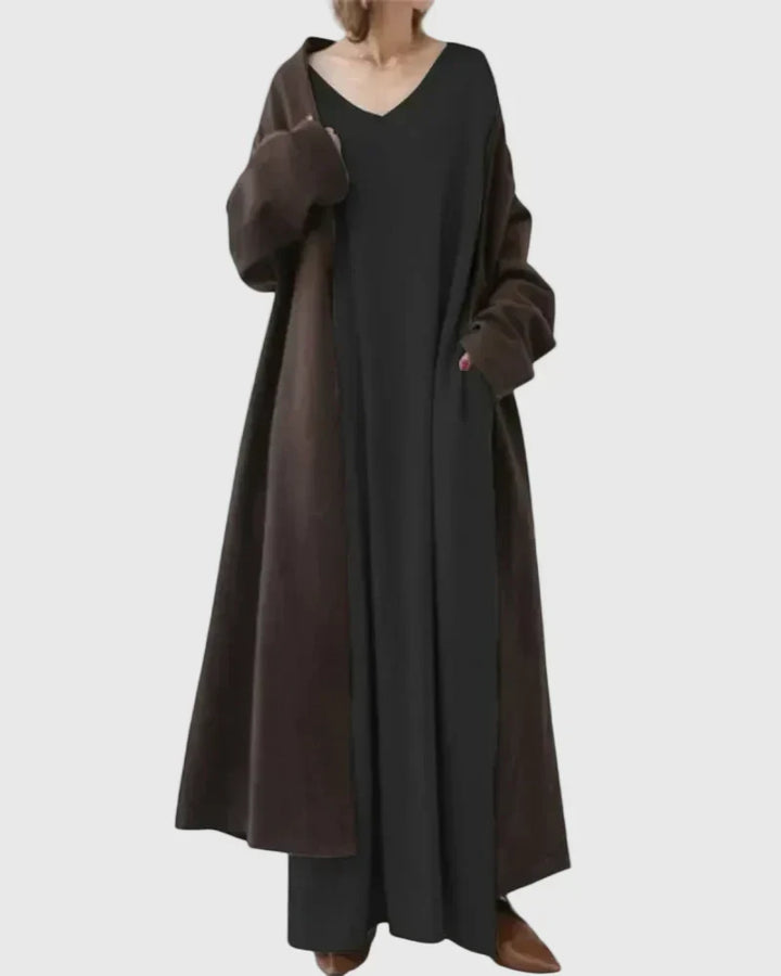 Gryelle Sophisticated Maxi Dress, view 7 - Elena Harper