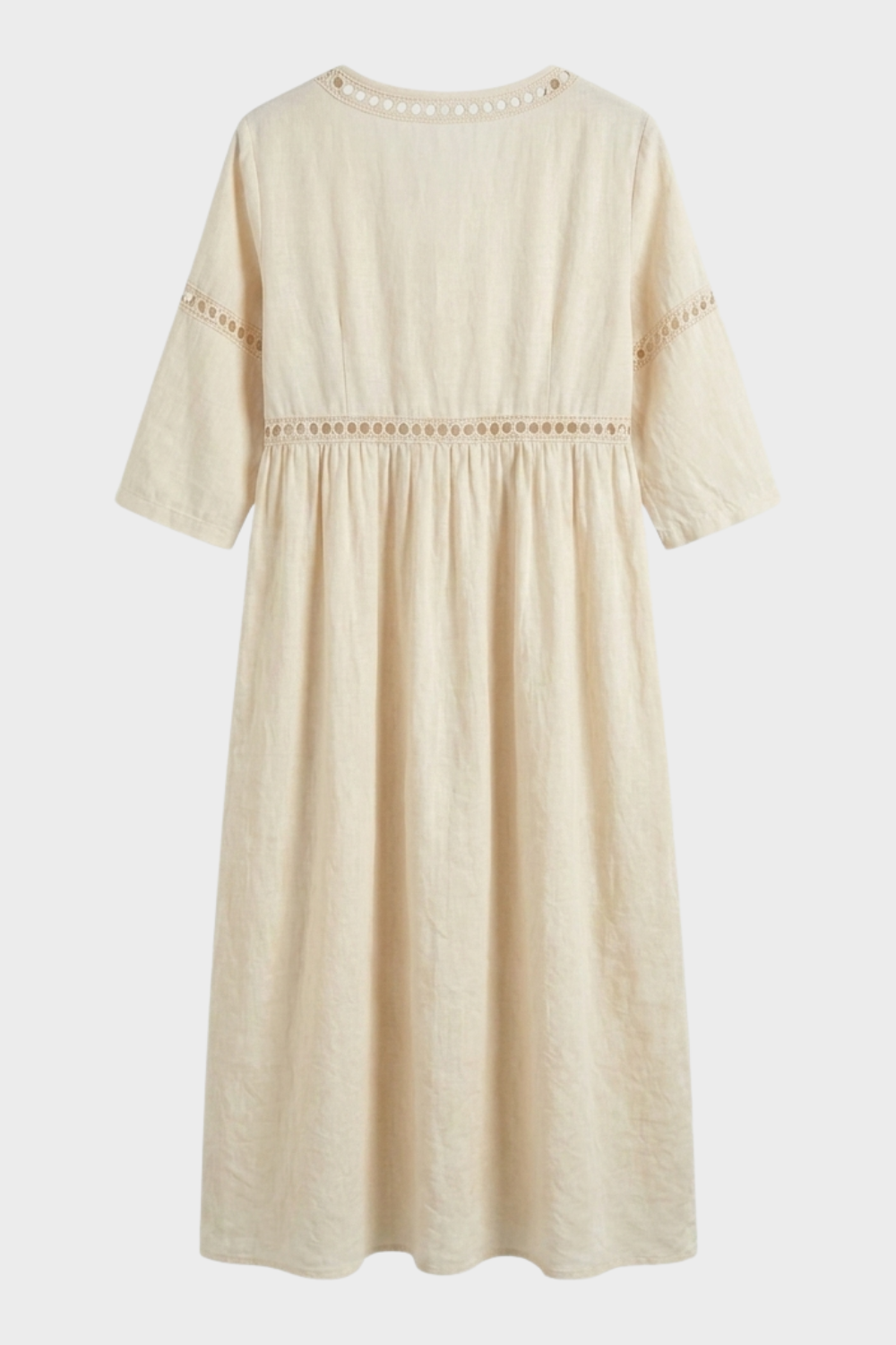 Women’s Natural Summer Dress | Midi