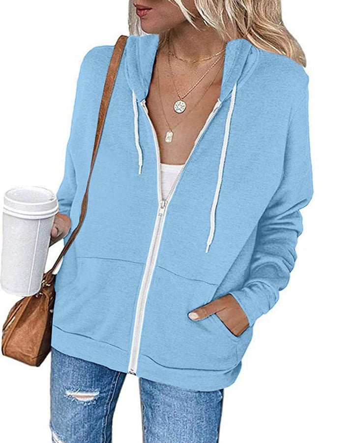 Solid Color Women's Vest with Pockets Emma, view 3 - Elena Harper