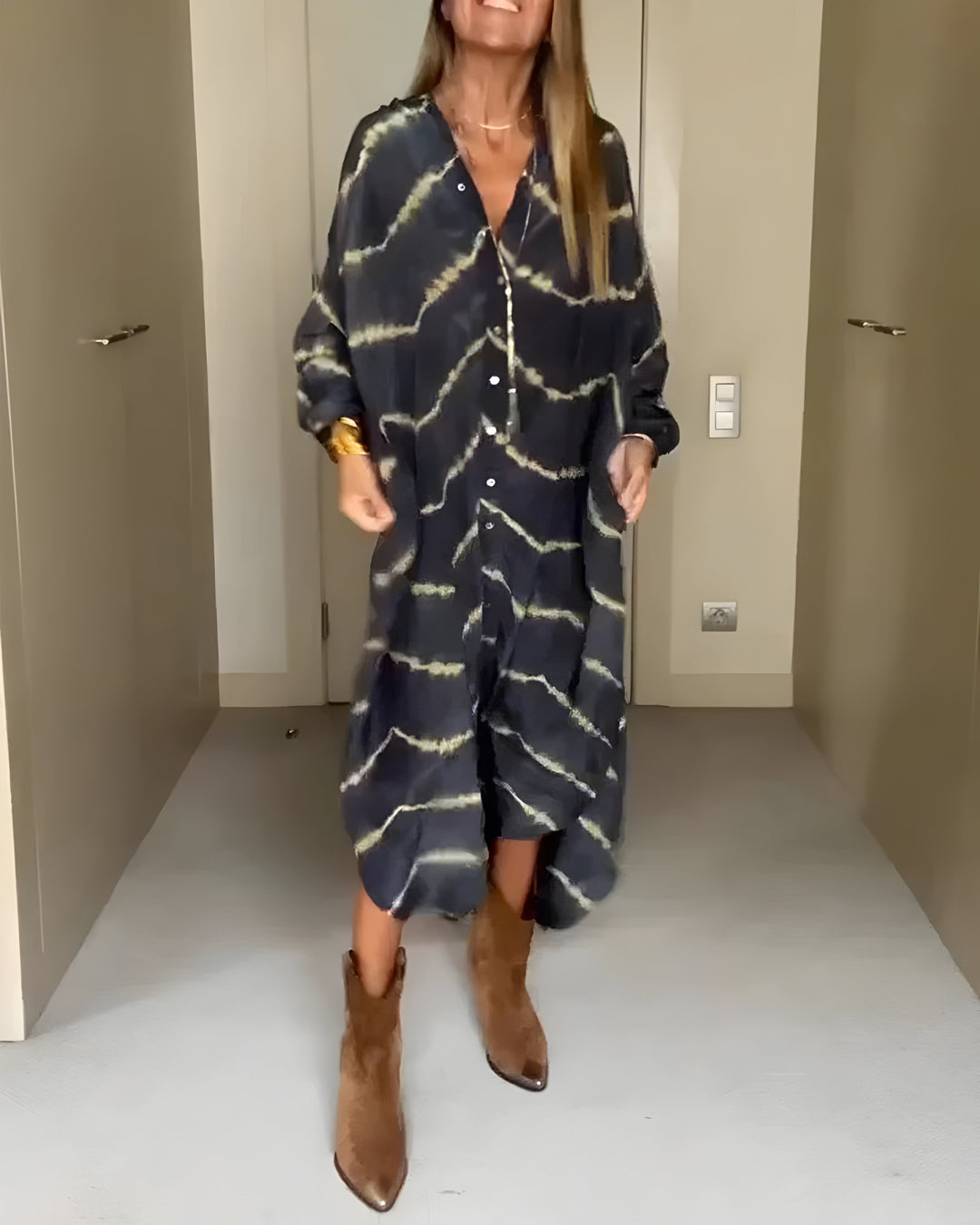Emilia™  |  Chic Bohemian Maxi Dress