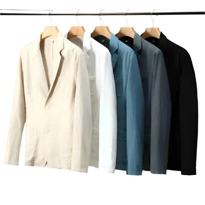 Men's Elegant Lightweight Blazer Jacket for Sophisticated Style