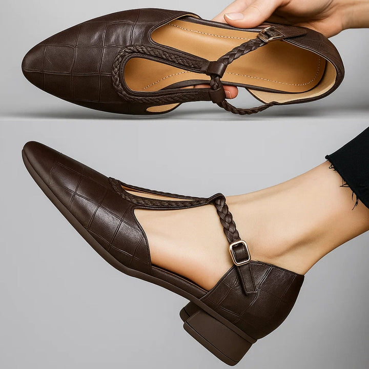 Katharina - Ladies' Elegant Leather Shoes with Comfort Insole