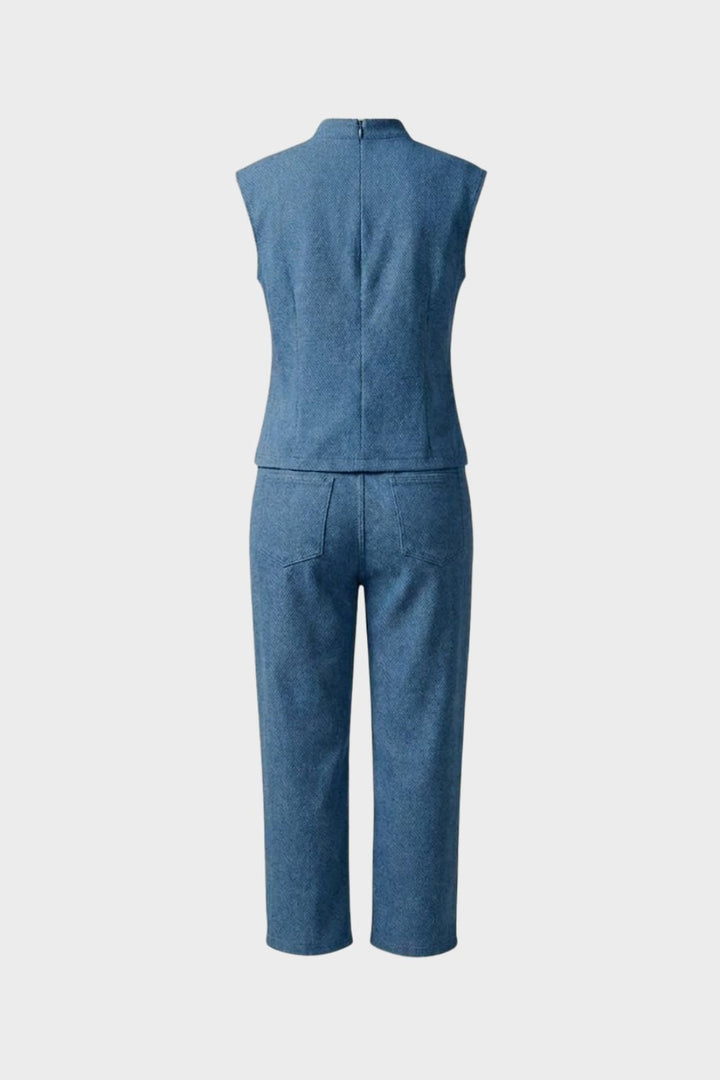 Women's Twin Set | Top and Wide-Leg