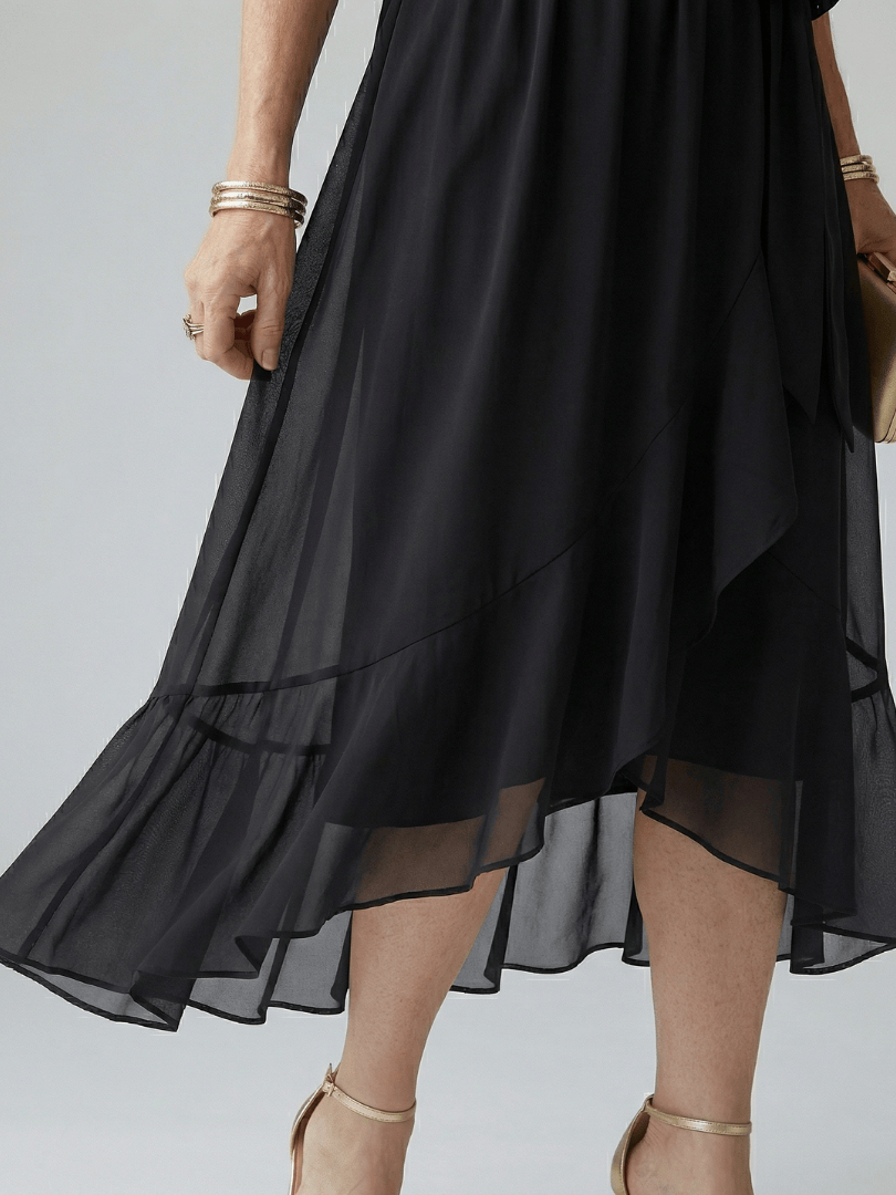 Elric™  |  Light Drape Midi Dress