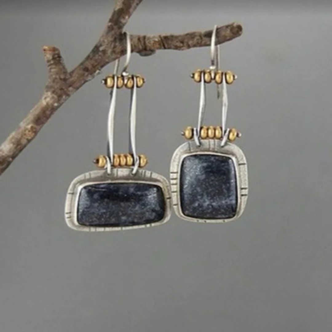 Vintage Silver Earrings - Elena Harper