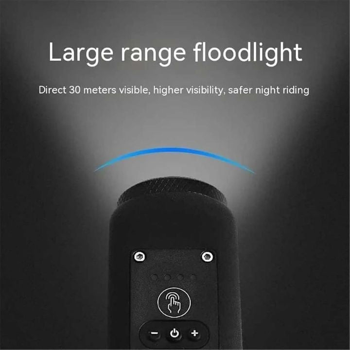 Bicycle Bell with Light – Loud, Waterproof & USB Rechargeable