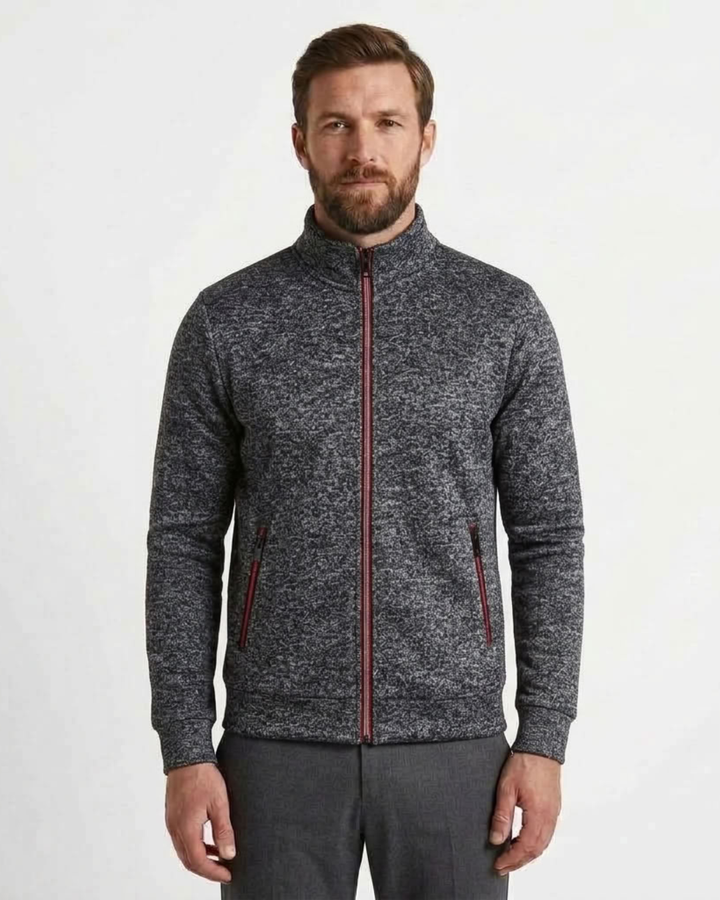 Windproof Stand Collar Gilet For Men