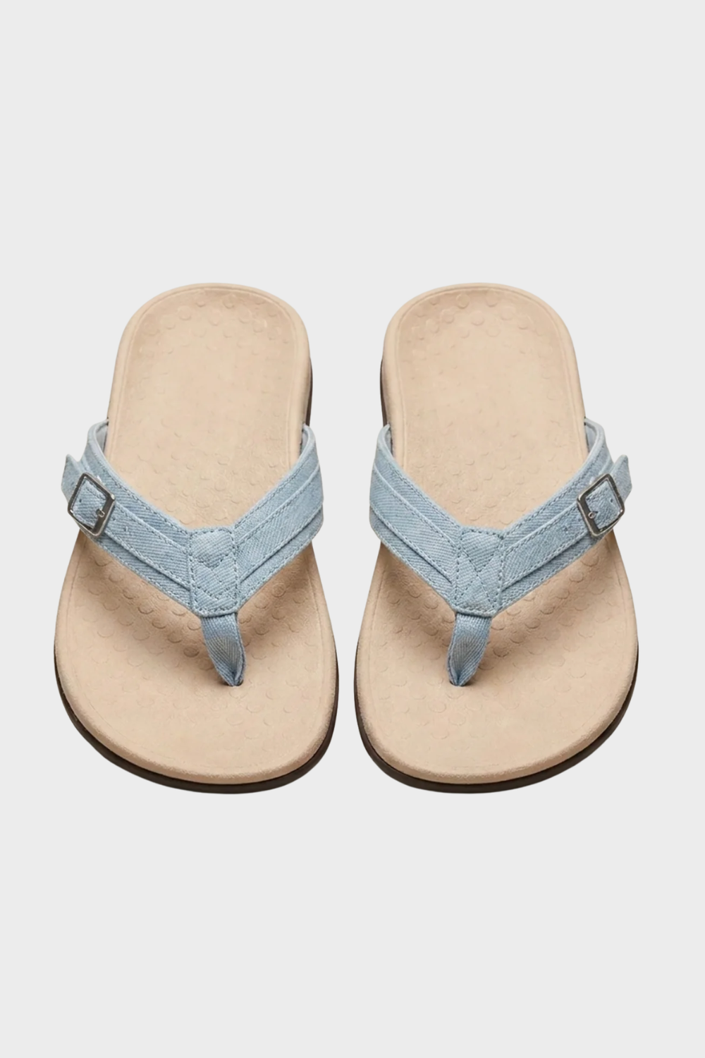 Ladies' Thong Sandals Summer Footbed, view 8 - Elena Harper