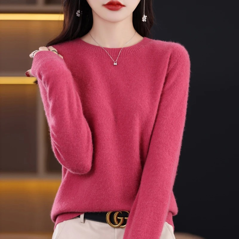 Women's Round Neck Soft Luxury Warm Sweater (S-5XL)