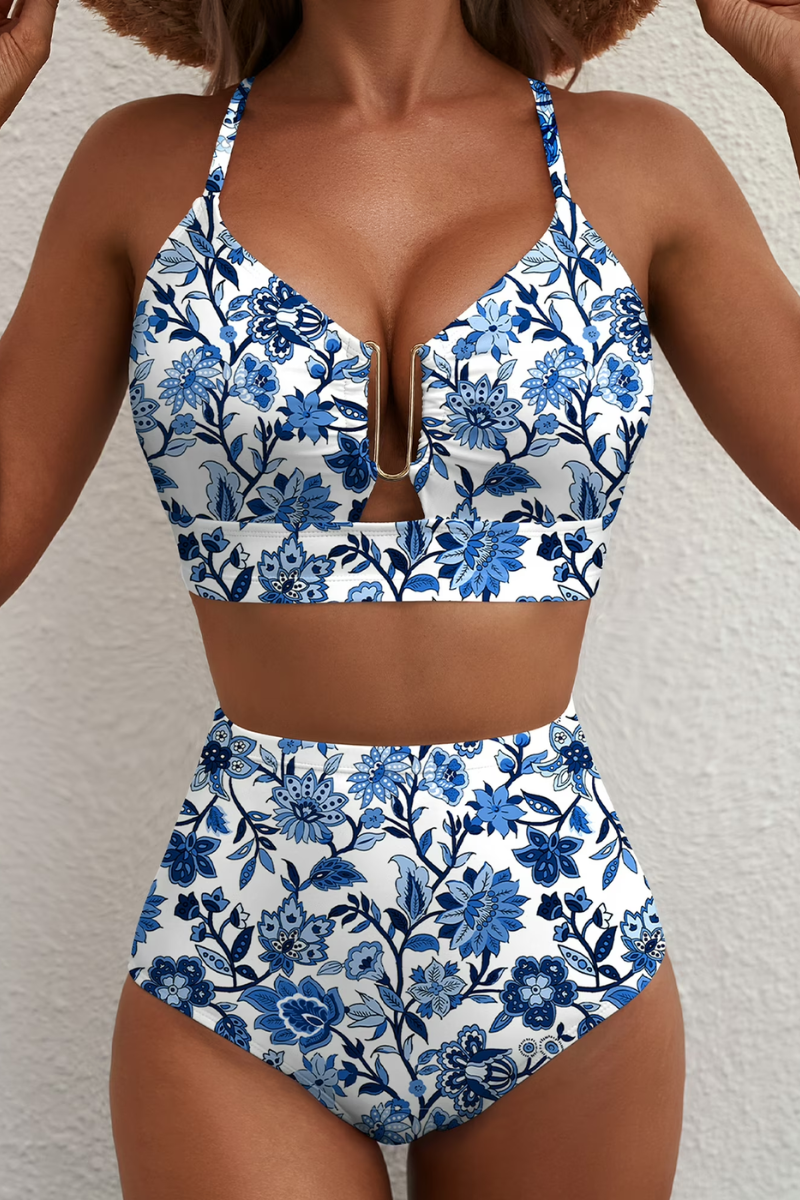 Fenna™ | Modern Checked Bikini Set
