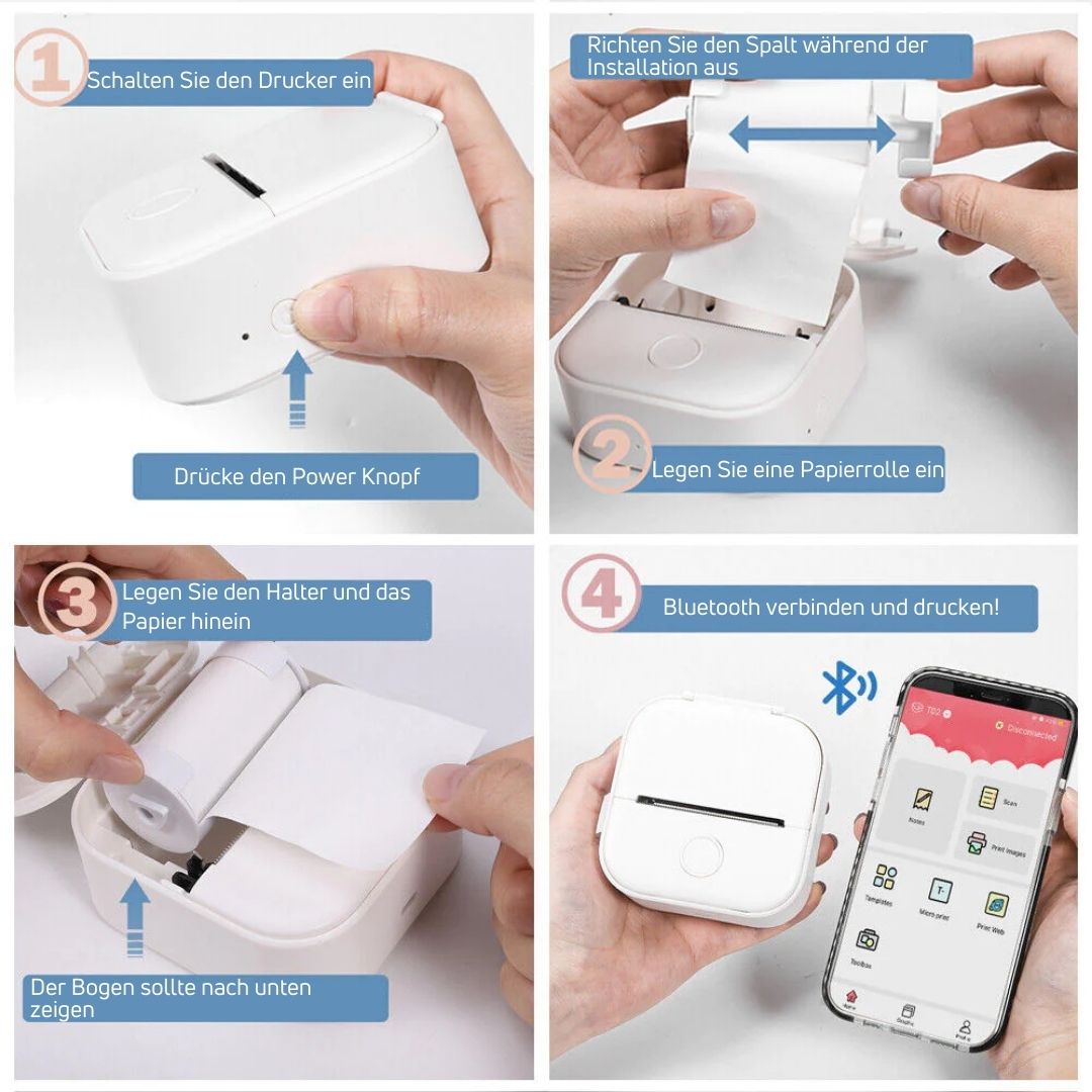 EzPrint™ Portable Thermal Printer