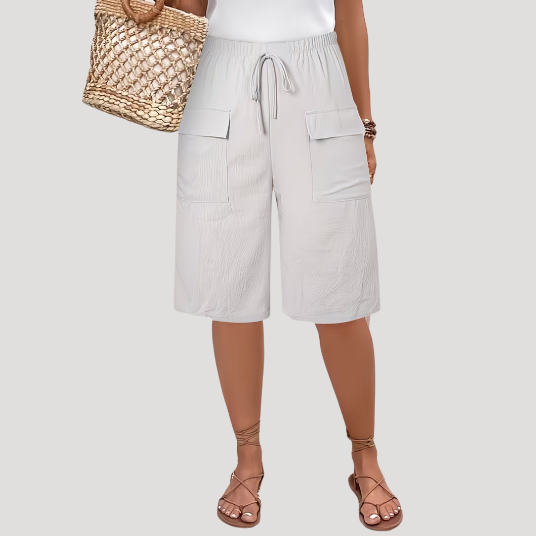 Heather | Women's Elasticated Waist Summer Shorts