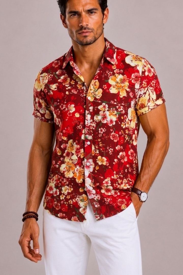 Floral Shirt for Men